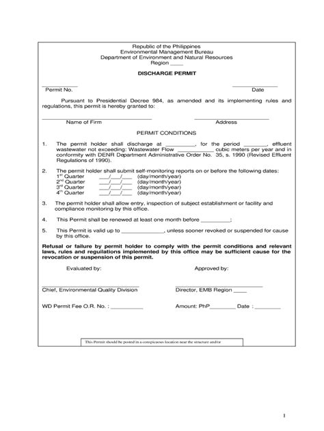 denr emb downloadable forms